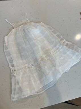 Zara | Dresses | Zara White Side Buttonup Linen Dress | Poshmark
